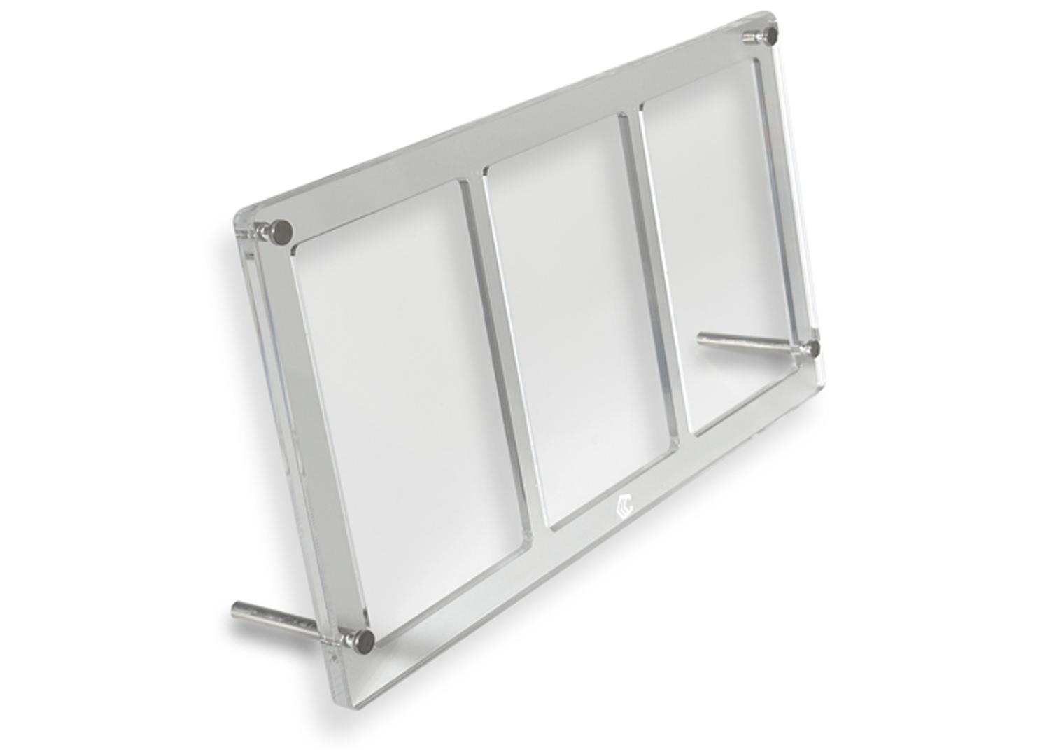 Cadre d'exposition pour cartes grad&eacute;es CCC, PSA ou PCA