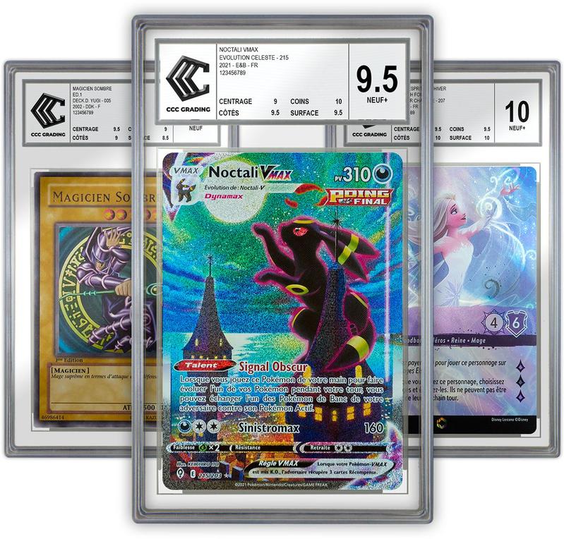 Certification de cartes Pokémon, Yugioh et Lorcana